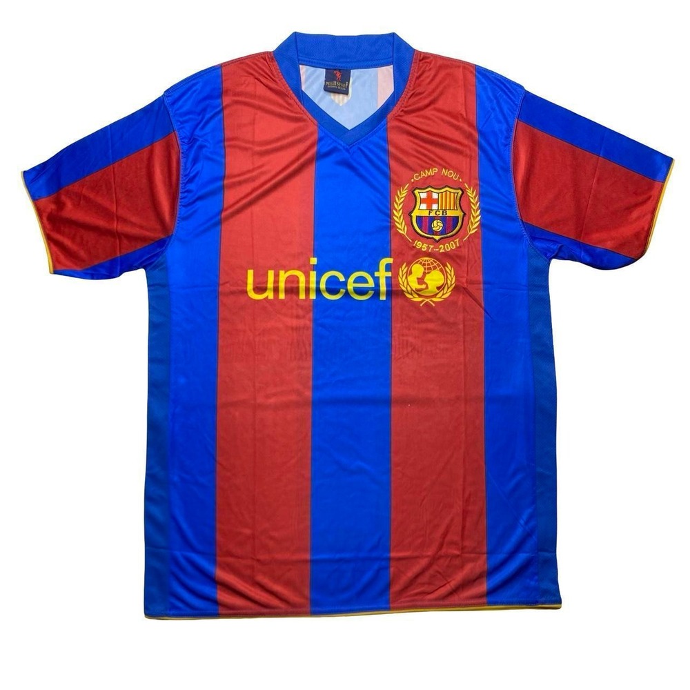2000s FC Barcelona x UNICEF soccer jersey